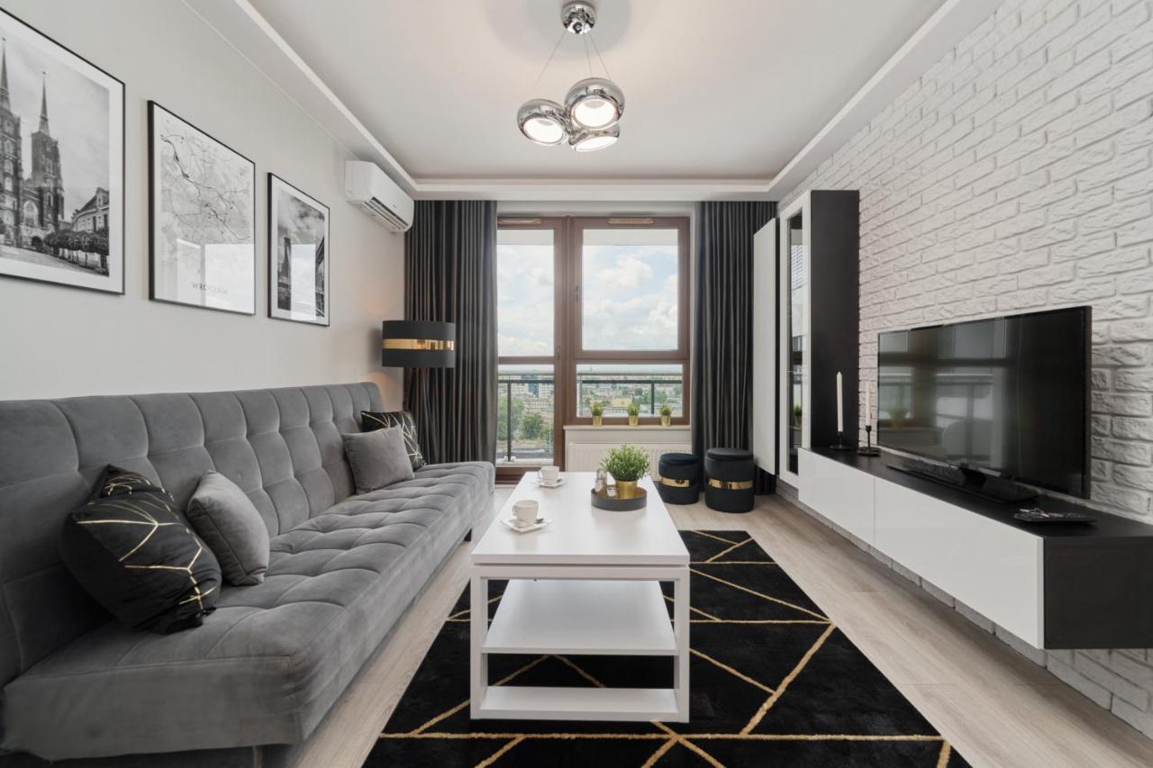 Odra Tower Apartment Center Of Wroclaw By Renters Prestige Eksteriør billede